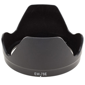  Adorama Dedicated Lens Hood for Canon EF-S 15-85mm f/3.5-5.6 USM Lens (EW-78-E) 