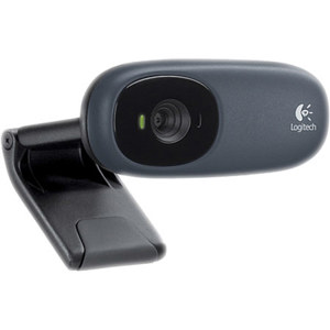 Logitech C110 1.3 Megapixel USB 2.0 Webcam, Black: Picture 1 regular