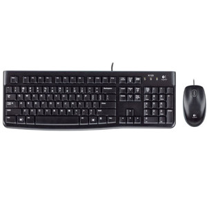Logitech MK120 Wired USB Keyboard and Mouse 920-002565