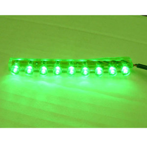  Logisys 9 LED Flexible Water-proof Light, Green 