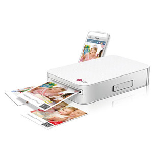  LG Electronics PD233 Pocket Photo Printer for Smartphones, 2x3" Print Size 