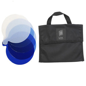  Litepanels Gel Filter Set (5 Piece) with Carrying Bag for Inca 4 Lighting Fixture 
