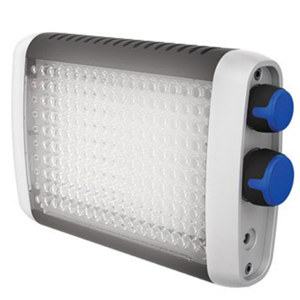  Litepanels Croma Camera Mounted LED Light, with Ball Head Shoe Mount, Power Supply with International Plug Set, Diffusion Filter & Carrying Case 
