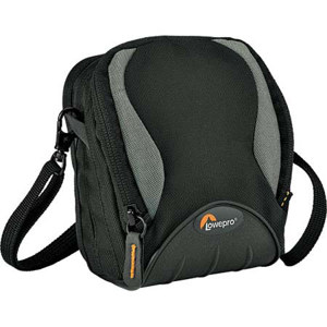 Image :  Lowepro Apex 60 All Weather Pouch Bag for Compact Digital Cameras Single Compartment Design Black / Gray 