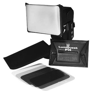  LumiQuest FX, Five Filter Gel Set with Holder Designed to fit Most Flash Models. 
