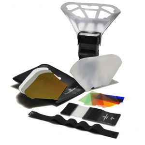 LumiQuest Ready For Anything Kit: Includes; ProMax System, FXtra, UltraStrap & Storage Wallet 