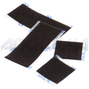  LumiQuest Velcro Strip Pack, Replacement Attaching Velcro Strips, Black (4). 