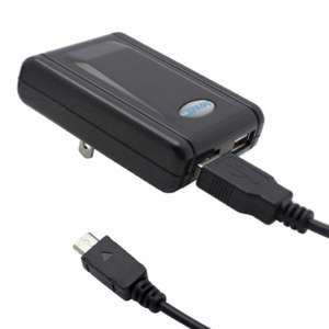 Lenmar ACMCROLG Dual AC Wall Charger, Black: Picture 1 regular