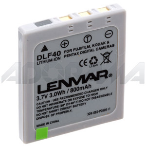 Image :  Lenmar No Memory Lithium-Ion Digital Camera Battery for Fuji amp; Pentax Optio S Cameras 