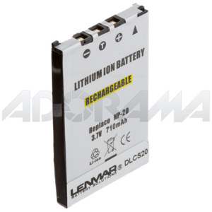 Image :  Lenmar Digital Camera Battery No Memory for JVC Toshiba Leica Kodak and Fuji Lithium-Ion NP80 3.6v 1300mAh 