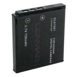 Lenmar No Memory Lithium-Ion Digital Camera Battery Replaces Kodak KLIC-7001 3.7v 720mAh Thumbnail Image