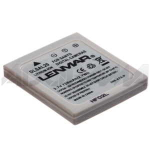 Lenmar No Memory Lithium-Ion Digital Camera Battery for the Sanyo DB-L20 3.7v 720mAh. Thumbnail Image