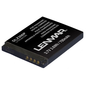 Lenmar No Memory Lithium-Ion Digital Camera Battery for Panasonic DMC-FP3 3.7v 700 mAh. Thumbnail Image