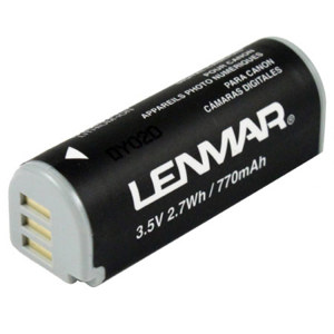 Image :  Lenmar Digital Camera Battery for Canon Lith-ion NB-9L 7.4v 800mAh 