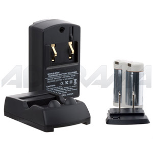 Image :  Lenmar Battery Charger with 2CR5M 6.0 volt NoMem Lithium-Ion Rechargeable Battery 600 mAh. 