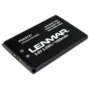 Lenmar PDASYX1 Lithium-Polymer 3.6v / 1500mAh Battery, Fits Sony Xperia X1, X1a: Picture 1 regular