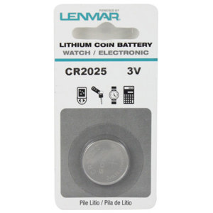 Lenmar WCCR2025 Lithium Battery 3V / 160 mAh WCCR2025