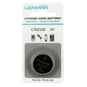 Lenmar WCCR2330 Lithium Battery 3V / 265 mAh - Replaces CR2330: Picture 1 regular