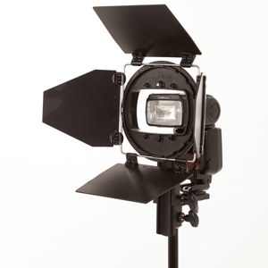  Lastolite Strobo Barn Door Kit - Ezbox HS Mount (No Lollipos or Bracket) 