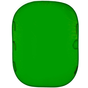  Lastolite 6x7' Chromakey Collapsible Disc Background, Green 