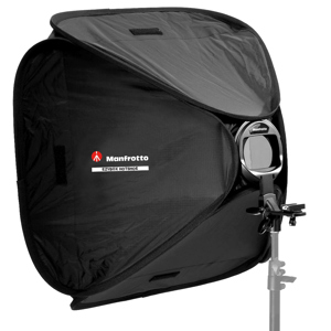  Lastolite 15x15" Ezybox Hot Shoe Softbox Kit with Mark II Bracket 