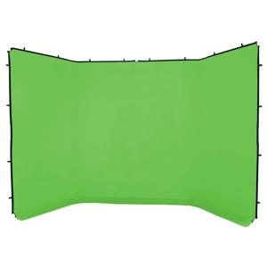  Lastolite Panoramic 4m (13') Background Cover, Chromakey Green 