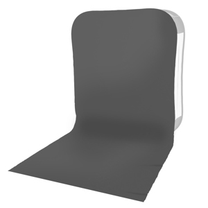  Lastolite 6x7' HiLite Bottletop Background Cover with Train, Gray 