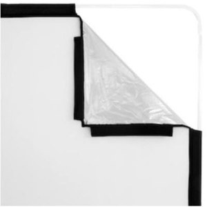  Lastolite Skylite Rapid Fabric for Large Skylite Frame (2x2m), Silver/White 