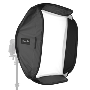  Lastolite Joe Mcnally 24" White Ezybox Hotshoe, Small Flash Diffuser 