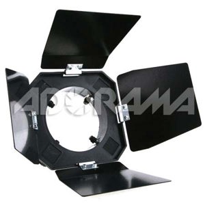  Adorama 4  Barndoors for Budget Flash and AC Slave Lights 