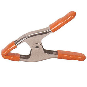  Adorama Adjustable Clamp Pony Spring "A" Clamp 1" Opening Capacity with Protective Handles & Tips - 4" Jaw Length 