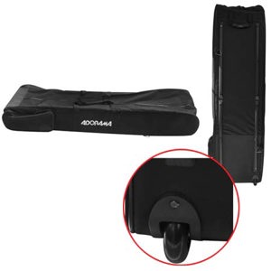  Adorama 53" Soft Lightstand Bag with Wheels, Black.(53"L x 14"H x 7"W) 