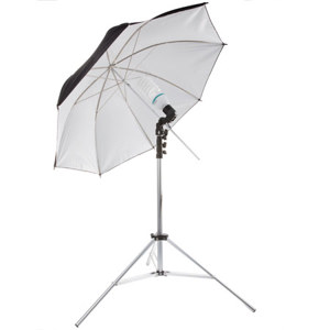  Flashpoint Fluorescent Lighting kit w/Stand /Umbrella,Bulb 