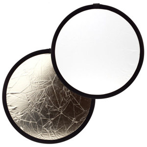 Adorama 22" Circular Collapsible Disc Reflector 22S/G