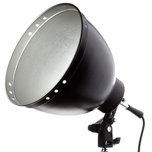  Adorama 10" Reflector W/Ceramic Socket Kit E27 base 