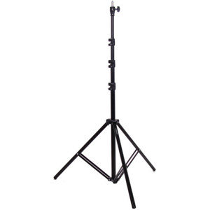 Flashpoint HD Pro 9' Black Lightstand, Reversable with 3/8 & 1/4 x 20 Threads.: Picture 1 regular