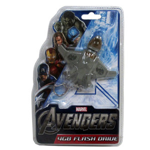 Sakar Avengers 4GB USB Flash Drive KeyChain 18043