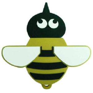 Sakar Bee 4GB USB Flash Drive KeyChain GZ2004