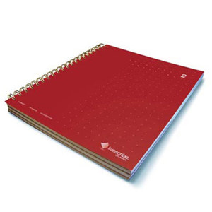 Livescribe 3 Subject Notebook, Number 2, Red: Picture 1 regular
