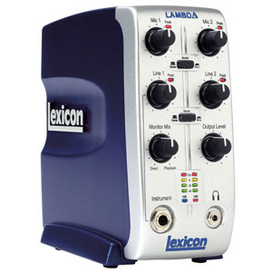Lexicon LAMBDA 4x2x2 Desktop Recording Studio LAMBDA