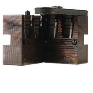  Lyman 2-Cavity .45 Caliber Bullet Mould, 255 Grain, 0.452" Diameter, Semi-Wadcutter 