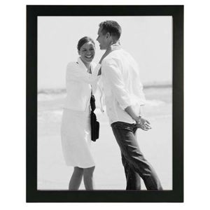 Malden Linear Series Wood Photo Frame, 11x14in, Black: Picture 1 regular