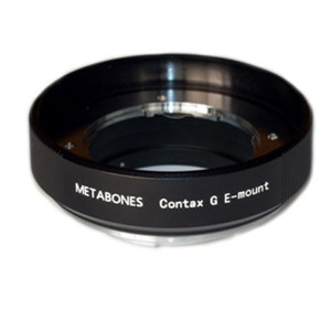  Metabones Contax G Lens to Sony NEX Adapter, Black 