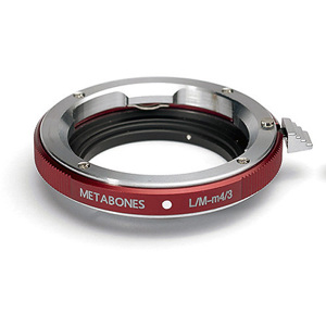  Metabones Leica M Lens to Micro 4/3 Mount Adapter, Red 