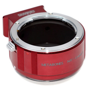  Metabones Nikon F Lens to Sony NEX Adapter II, Red 