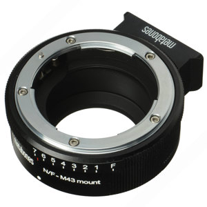  Metabones Nikon G Mount Lens to Micro Four Thirds Lens Mount Adapter, Matte Black 