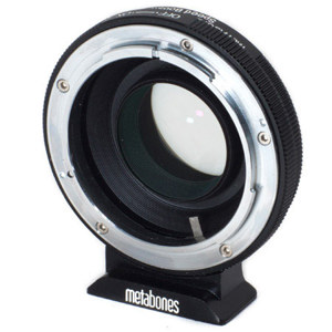  Metabones Canon FD to Micro 4/3 Speed Booster, Matte-Black 