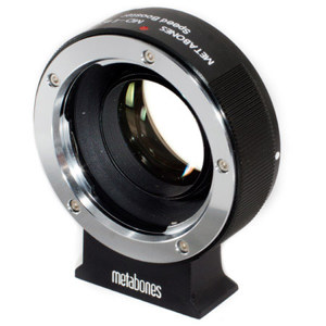  Metabones Minolta MD Lens to Sony NEX Speed Booster, Matte-Black 