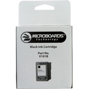  Microboards Technology Black Cartridge, 19ml, Approximately 1,000 Prints at 10% Coverage for CX-1 Disc Publisher and PF-3 Print Factory 