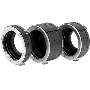  ProOptic Auto Extension Tube Set for Sony Alpha & Maxxum 